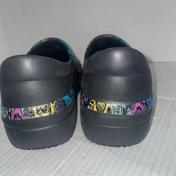 Crocs Neria Pro II Shoes Women's 8 Blue Comfort Slip On Clog Work Nursing - Picture 7 of 11